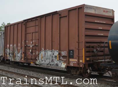 Car/wagon TR86151 left side / coté gauche